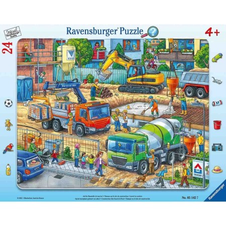 Puzzle Tip Rama Santier De Constructii, 24 Piese Ravensburger - 1